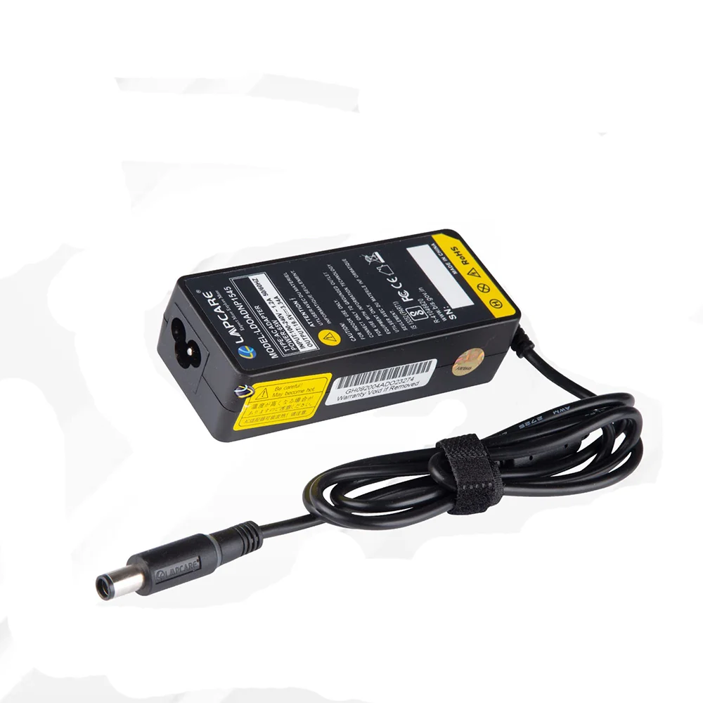 Lapcare Laptop Adapter Compatible For Dell 65w | 19.5v/3.34a | 7.4mm x 5.0mm view 2